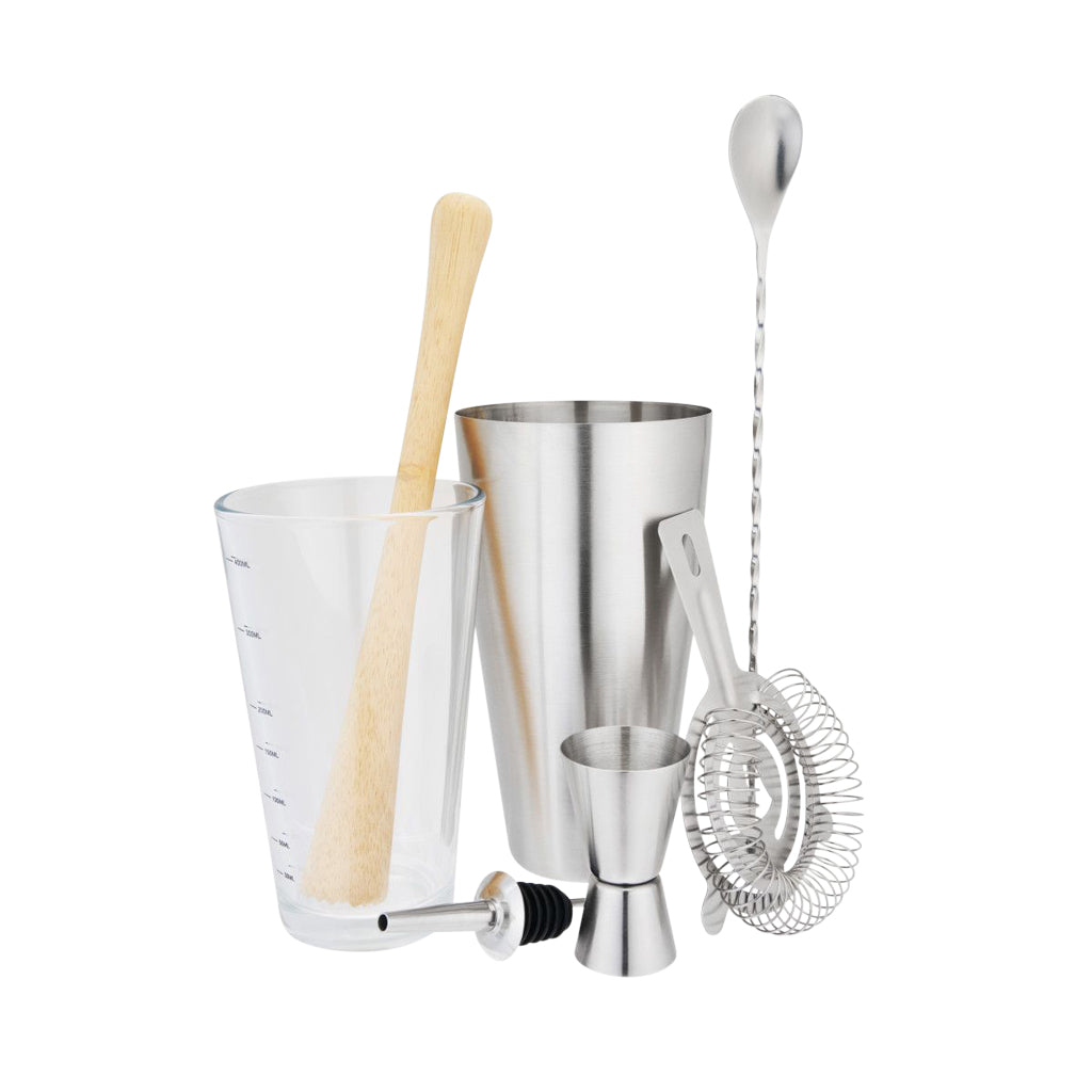 True Brands 7 Piece Barware Set