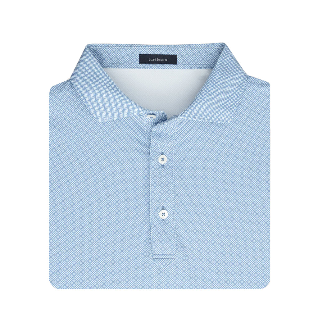 Turtleson_Clarence_Mini_Diamond_Jacquard_Performance_Polo_Luxe_Blue
