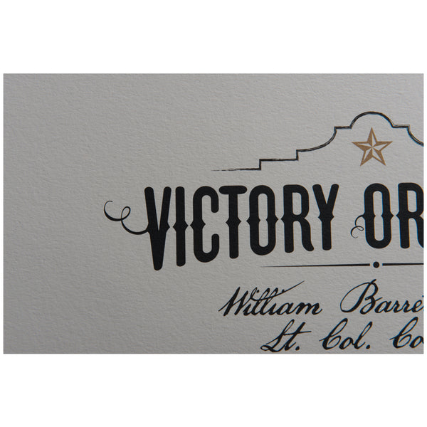 Victory or Death Print - 11x14