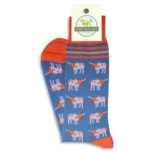 bird_dog_bay_Longhorn_Stable_Socks_Blue