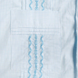 Monterey Boys Guayabera - Lagoon Blue