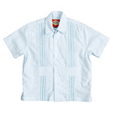 Monterey Boys Guayabera - Lagoon Blue