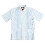 Monterey Boys Guayabera - Lagoon Blue
