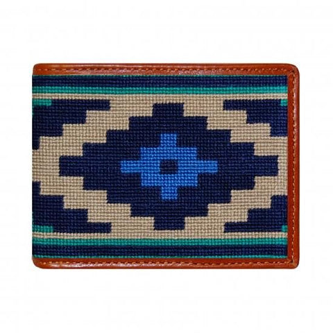 Gaucho Needlepoint Bi-Fold Wallet