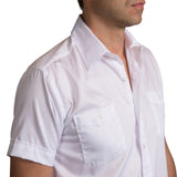 El Presidente Guayabera, Mexican Shirt for Men - White 4