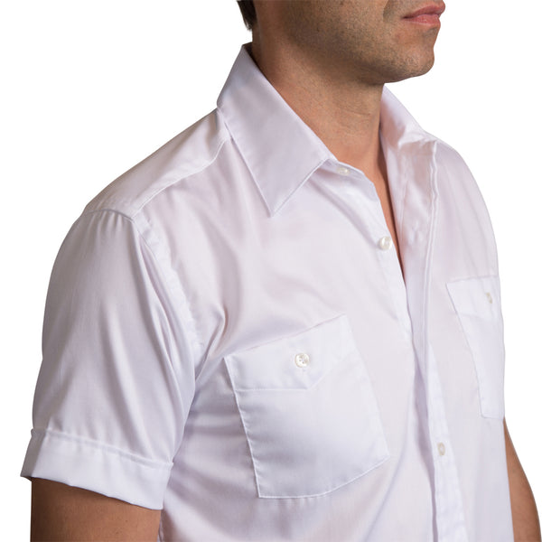 El Presidente Guayabera, Mexican Shirt for Men - White 4