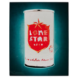 Lone Star Beer Can Print - Unframed