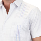 Positano Hemingway Guayabera - Lavender