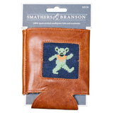 Smathers & Branson Dancing Bears Needlepoint Can Cooler