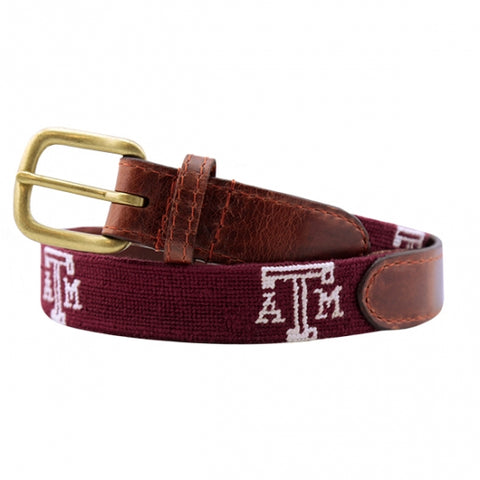 Texas A&M Children's Needlepoint Belt