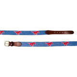 Smathers & Branson SMU Needlepoint Belt
