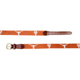 Smathers & Branson University of Texas Needlepoint Belt
