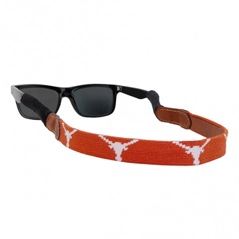 University of Texas Needlepoint Sunglass Straps