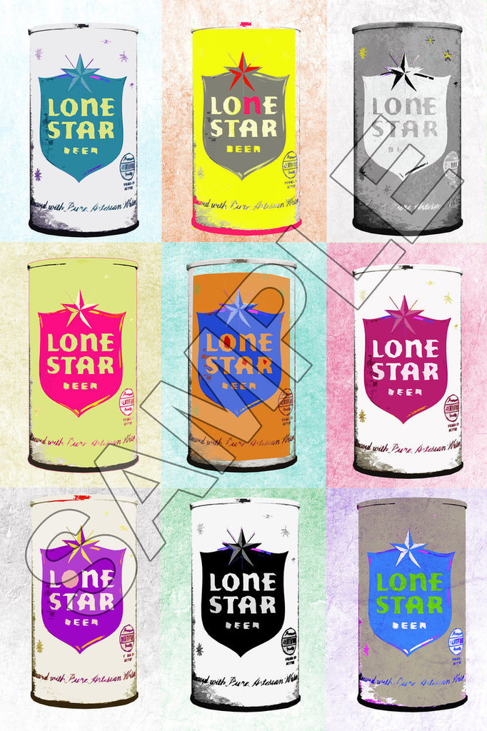 Lonesar Beer Pop Art Warhol