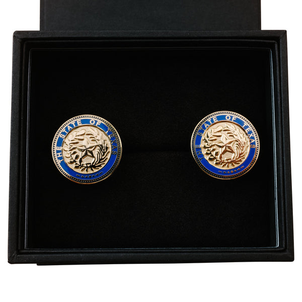 State of Texas Seal Cufflinks